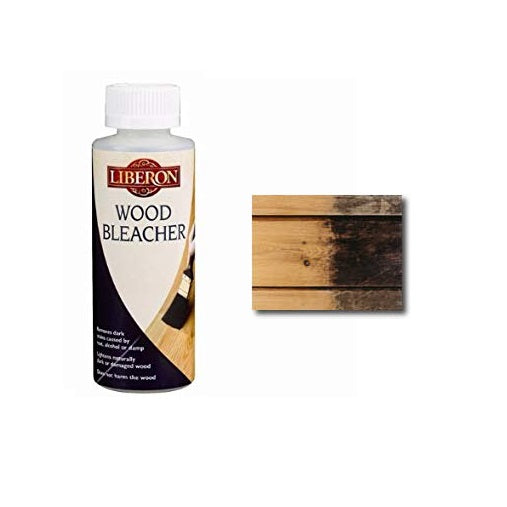 Liberon Wood Bleacher - Stain Remover - 125ml, 500ml and 5 Litre