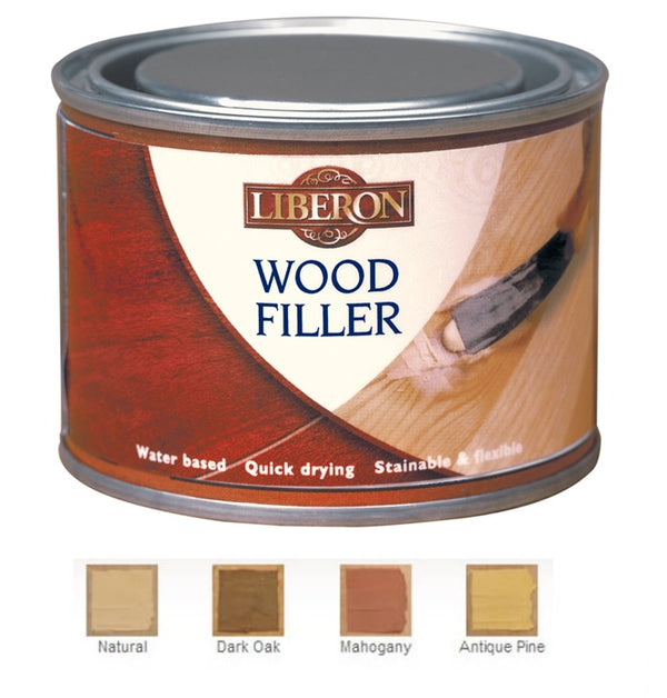 Liberon Wood Filler - High Resistance - Various Colours  - 125ml