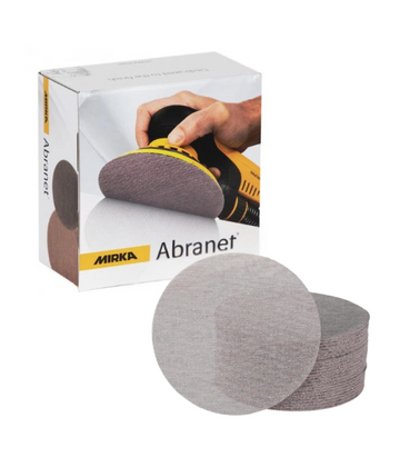 Mirka Abranet 125mm Grip Discs 50 pack
