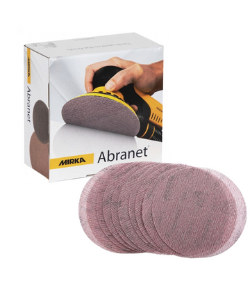 Mirka Abranet 125mm Grip Discs 50 pack