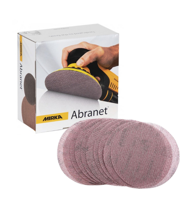 Mirka Abranet 150mm Grip Discs 50 pack