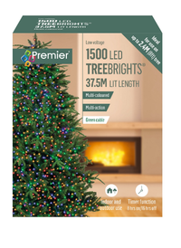 Multi Action Treebrights Led Christmas Timer Lights - Various Sizes & Colours