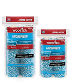 Wooster Jumbo Koter Microfiber Mini Roller Sleeves 3/8" Nap Semi Smooth - Twin Pack