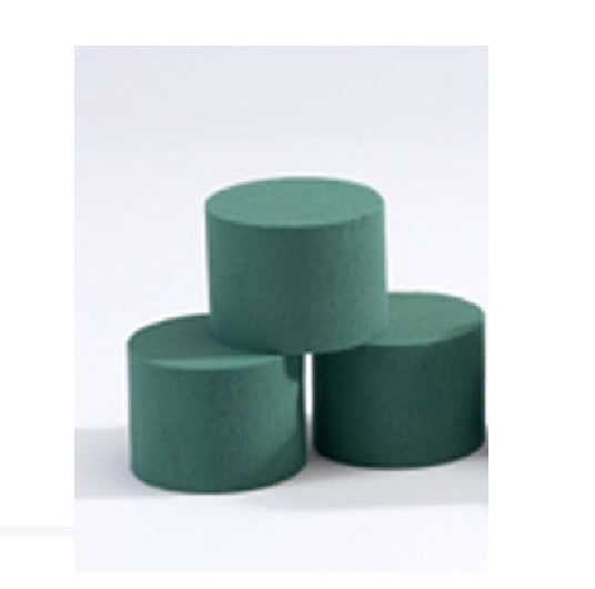 Florists Oasis - Ideal Floral Foam Cylinders for Plants / Flowers - 8cm x 6cm