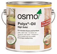 Osmo Polyx Hard Wax Oil - Clear - Matt, Satin, Glossy and Semi-Matt - All Sizes