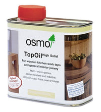 Osmo Top Oil - Natural, Acacia, Clear Matt and Satin - 0.5 Litre
