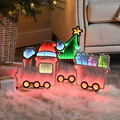 Festive Infinity Light Up Christmas Train - 70cm