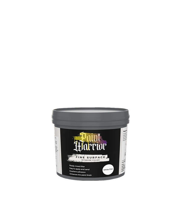 Paint Warrior Ultimate Fine Surface Filler - White - 1kg