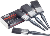 ProDec Trade Pro Mixed Bristle 4 Brush Set - 2 x 1.5" and 2 x 2"