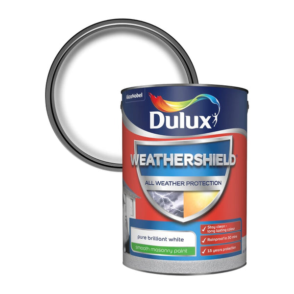 Dulux All Weather Protection Masonry - Brilliant White - Smooth Finish