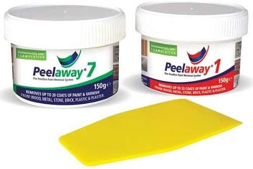 Peelaway 1 and 7 - Paint and Varnish Remover - 150 Gram Twin Pack