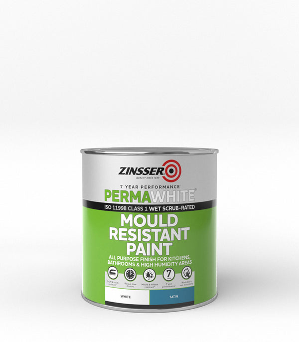 Zinsser Perma White Interior Paint - Matt / Satin