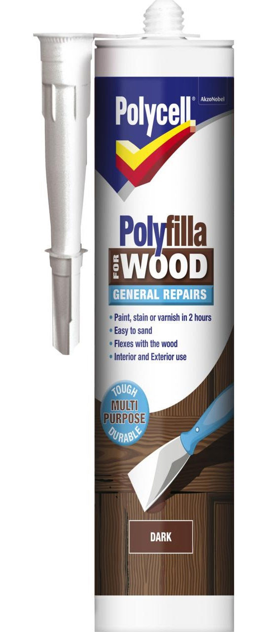 Polycell Polyfilla Wood Filler General Repairs - All Colours and Sizes