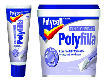 Polycell Polyfilla Fine Surface Filler - Ready Mixed - Tube or Tub