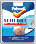 Polycell Bathroom and Kitchen Sealant Strip White - 41 or 22mm