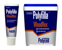 Polycell Trade Woodflex Polyfilla Filler - Ready Mixed - Tub or Tube