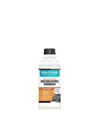 Polyvine Decorators Varnish Available in Gloss, Satin, Dead Flat