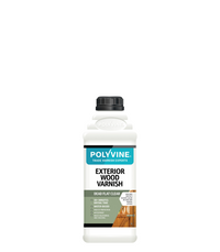 Polyvine Exterior Wood Varnish - Satin or Dead Flat - All Sizes