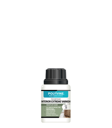 Polyvine Interior Extreme Varnish - Dead Flat or Satin Finish