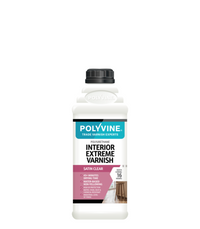Polyvine Interior Extreme Varnish - Dead Flat or Satin Finish
