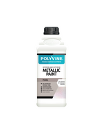 Polyvine Acrylic Metallic Paint - All Colours and Sizes