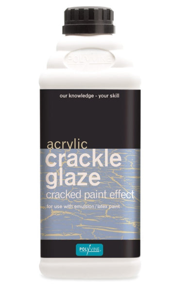 Polyvine Crackle Glaze -  Easy To Apply Water Based - All Sizes