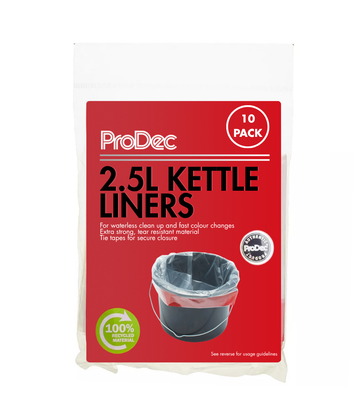 ProDec 2.5L Paint Kettle Liners - 10 Pack