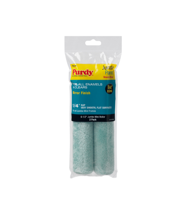 Purdy Mini Parrot Jumbo Paint Roller Sleeve 3/4" Nap Pile - 2 Pack