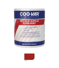 CooVar Anti Slip Acrylic Floor Paint - All Colours - All Sizes