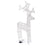 Outdoor Reindeer Christmas Decoration - Light Up White or Warm White Led's