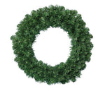 Green Christmas Imperial Pine Door Wreath - Dark Green - 60cm Diameter