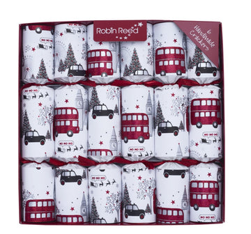 Robin Reed Christmas Crackers - London Sights - 12 Inch - 6 Pack