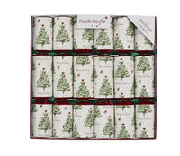 Robin Reed Christmas Crackers - Christmas Tree - 12 Inch - 6 Pack