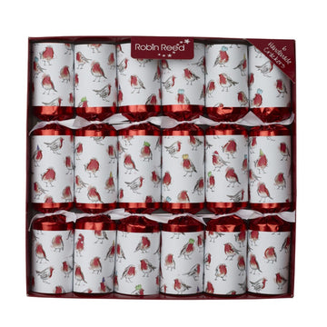 Robin Reed Christmas Crackers - Robin Racing Game - 13 Inch - 6 Pack