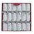 Robin Reed Christmas Crackers - Twinkle White Stars - 14 Inch - 6 Pack