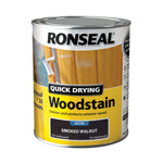 Ronseal Quick Drying Exterior Woodstain  - All Colours Finishes and Sizes