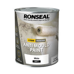 Ronseal 6 Year Anti Mould Paint - White - Matt or Silk - All Sizes