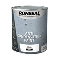Ronseal Anti Condensation Paint - White - 2.5 Litre or 750ml