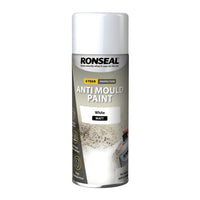 Ronseal 6 Year Anti Mould Paint - White - Matt or Silk - All Sizes