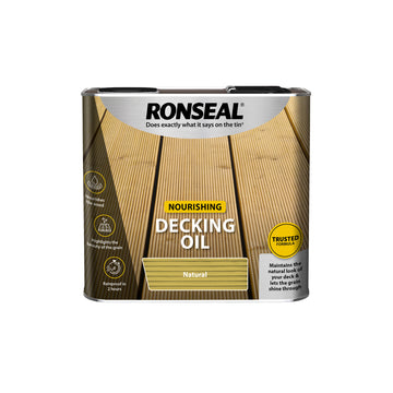 Ronseal Nourishing Decking Oil - All Colours - All Sizes
