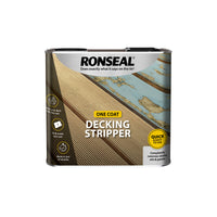 Ronseal Garden Decking Stripper - Removes Stains and Oils - 2.5 Litre