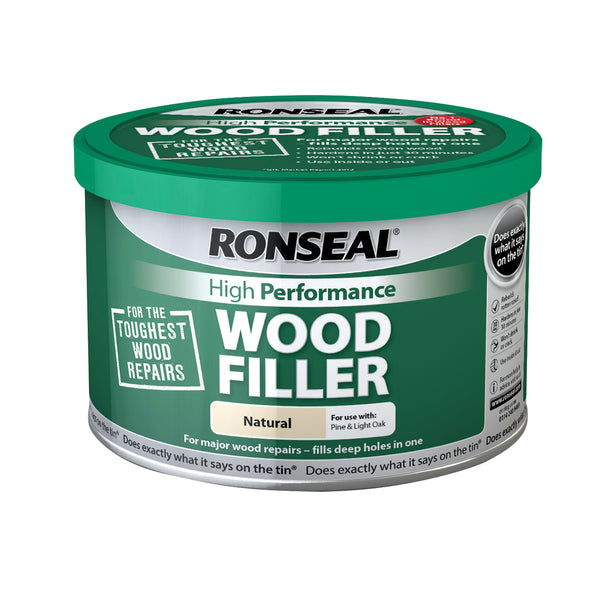 Ronseal High Performance Wood Filler - 2 Part System - All Colours and Sizes