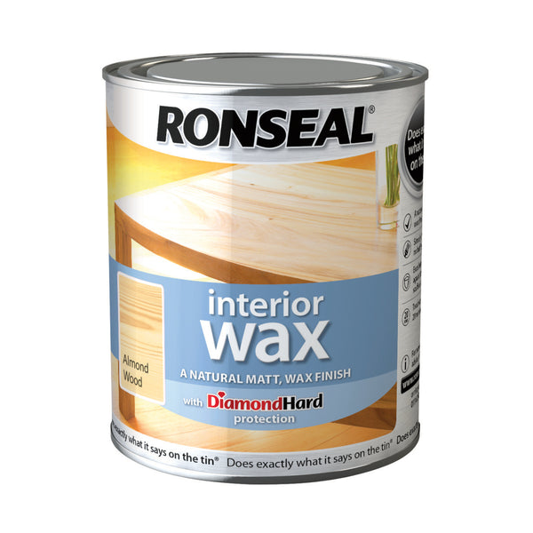 Ronseal Interior Wax  - All Colours - 750ml