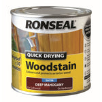 Ronseal Quick Drying Exterior Woodstain  - All Colours Finishes and Sizes