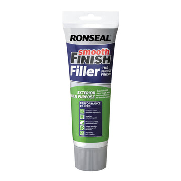 Ronseal Exterior Multi Purpose Wall Filler - Ready Mixed - Grey - 1.2 Kg or 330g