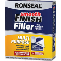 Ronseal Multi Purpose Wall Filler - Powder - White - All Sizes