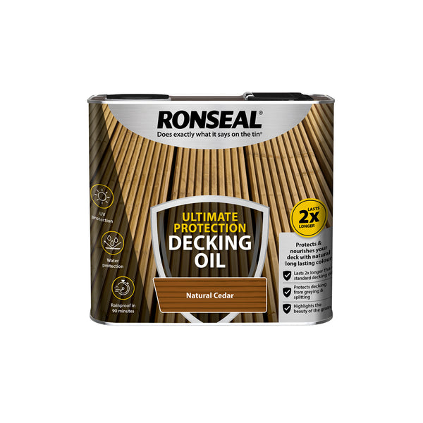 Ronseal Ultimate Protection Decking Oil - All Colours - All Sizes