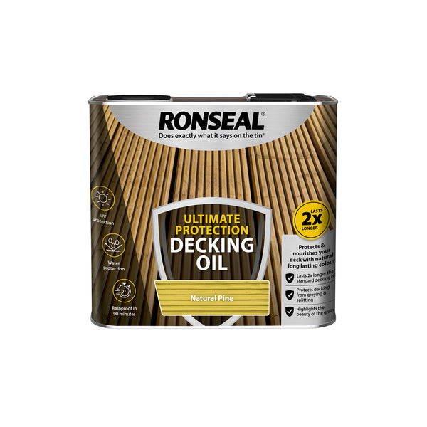 Ronseal Ultimate Protection Decking Oil - All Colours - All Sizes