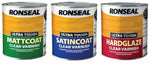 Ronseal Ultra Tough Wood Varnish - Clear - Hardglaze Mattcoat or Satincoat