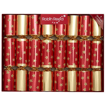 Robin Reed Christmas Crackers - Magic - 10 Inch - 8 Pack